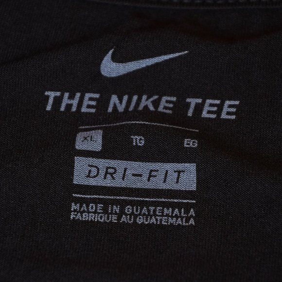 Nike Dri Fit short sleeve training t-shirt (black)- XL - Picture 11 of 13